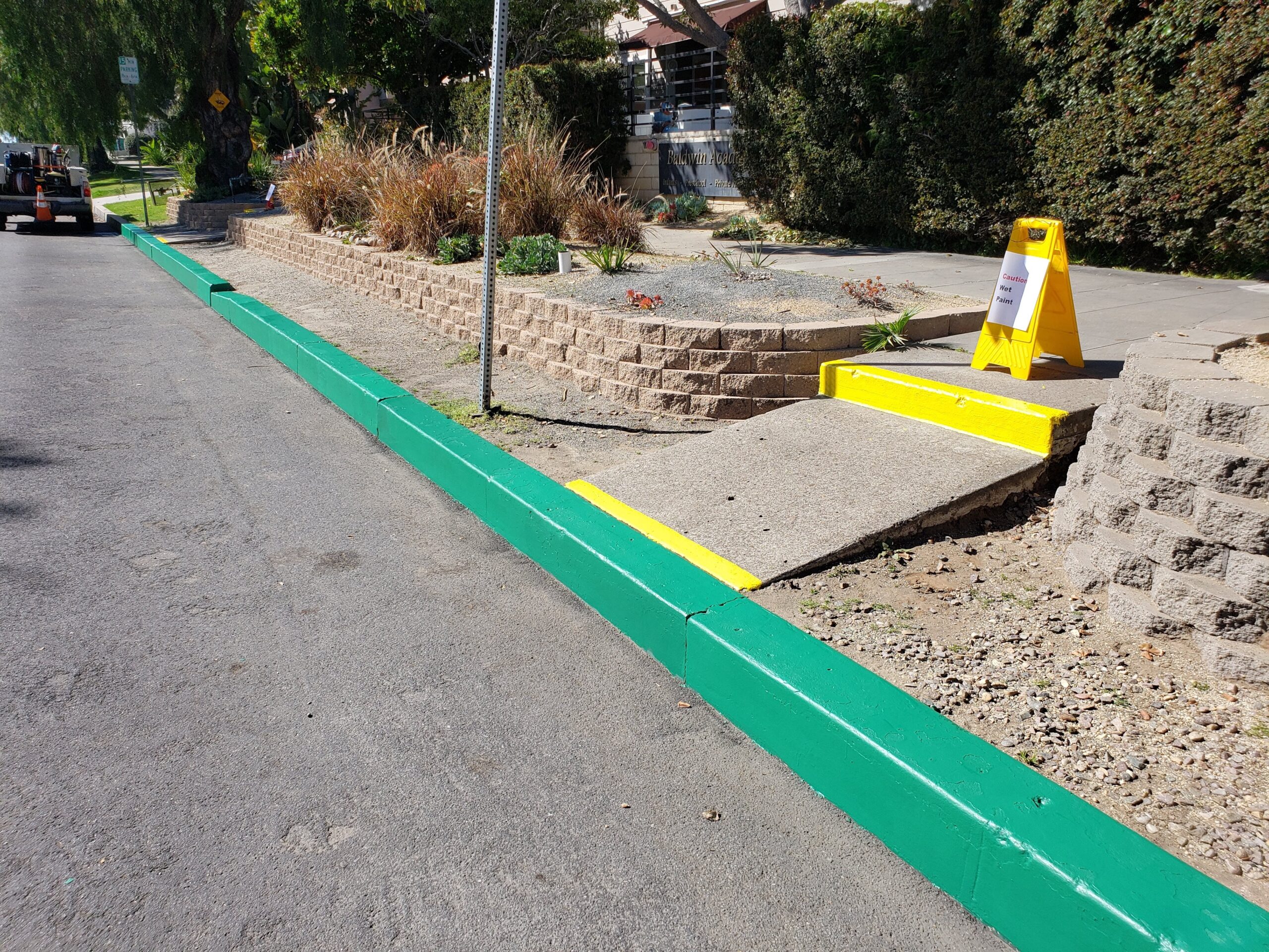 Curb Painting San Diego offers Professional Curb Painting & Parking Lot Striping Services.