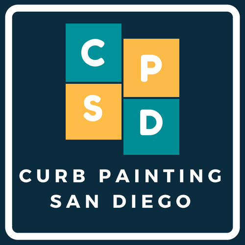 Curb Painting San Diego - We use very durable Oil free (Non Slip) Certified Traffic Paint for professional, long lasting results.
