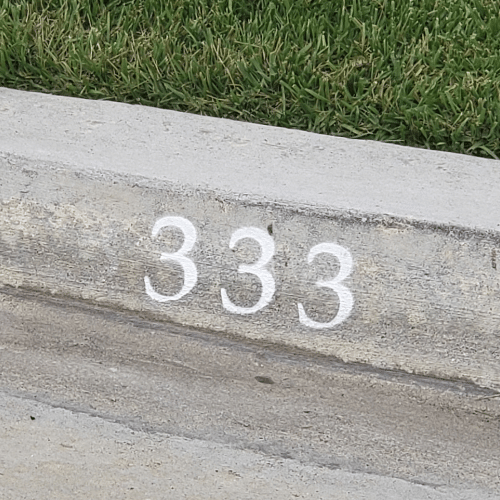 Fancy Lot Numbering for Gated Communities. Call for pricing info.